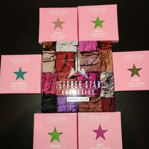 JSC 9 pan magnetic palette & 6 singles bundle